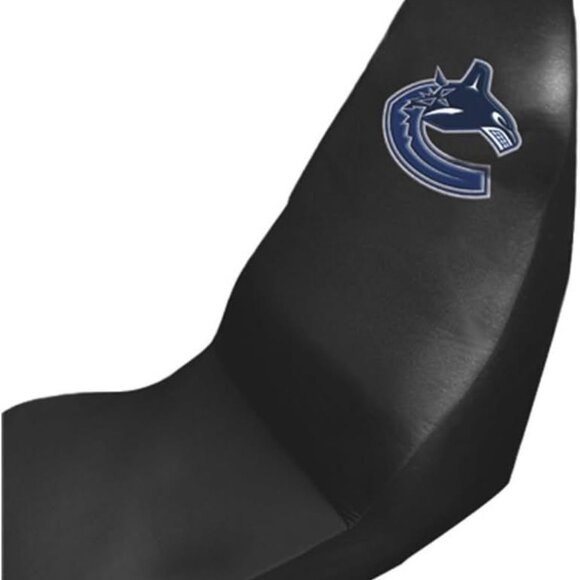 Canucks Fan Pack Seat Covers 2X Steering Wheel Cover - Picture 2 of 3